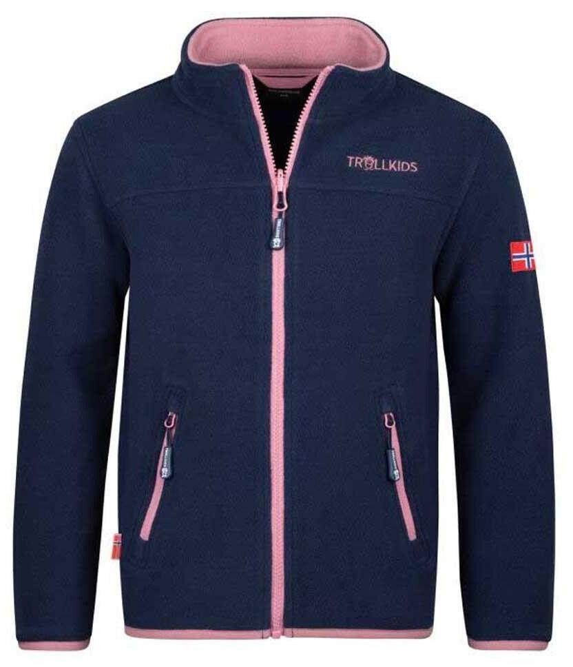 

Куртка Trollkids Oppdal Jacket XT флисовая куртка синий сиреневый 92