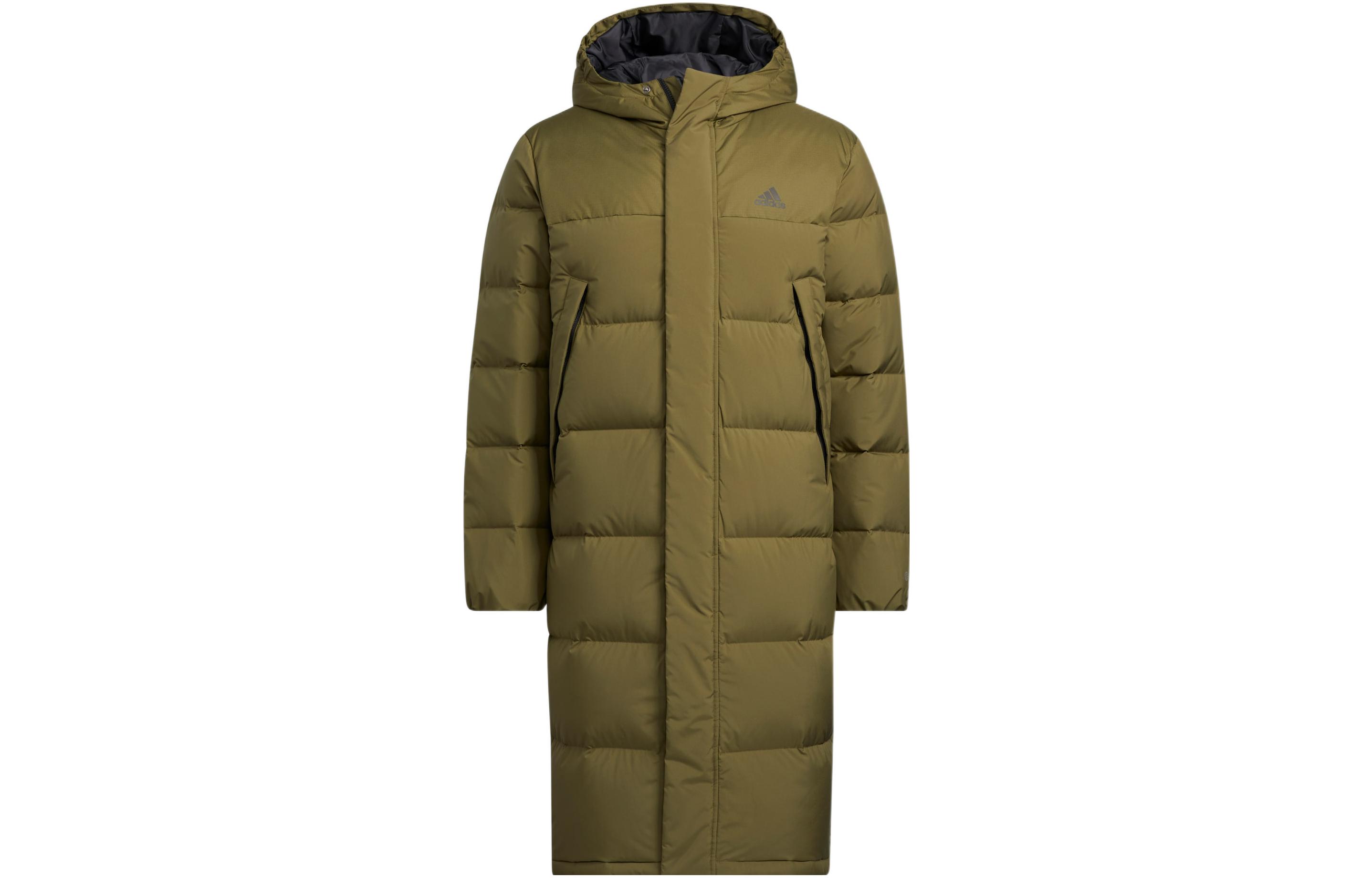 Adidas Down Jacket Unisex Army Green HZ2598 2XS