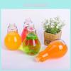 Versatile Glass Transparent Light Bulb Drink Bottle With Solar Copper Wire Lights