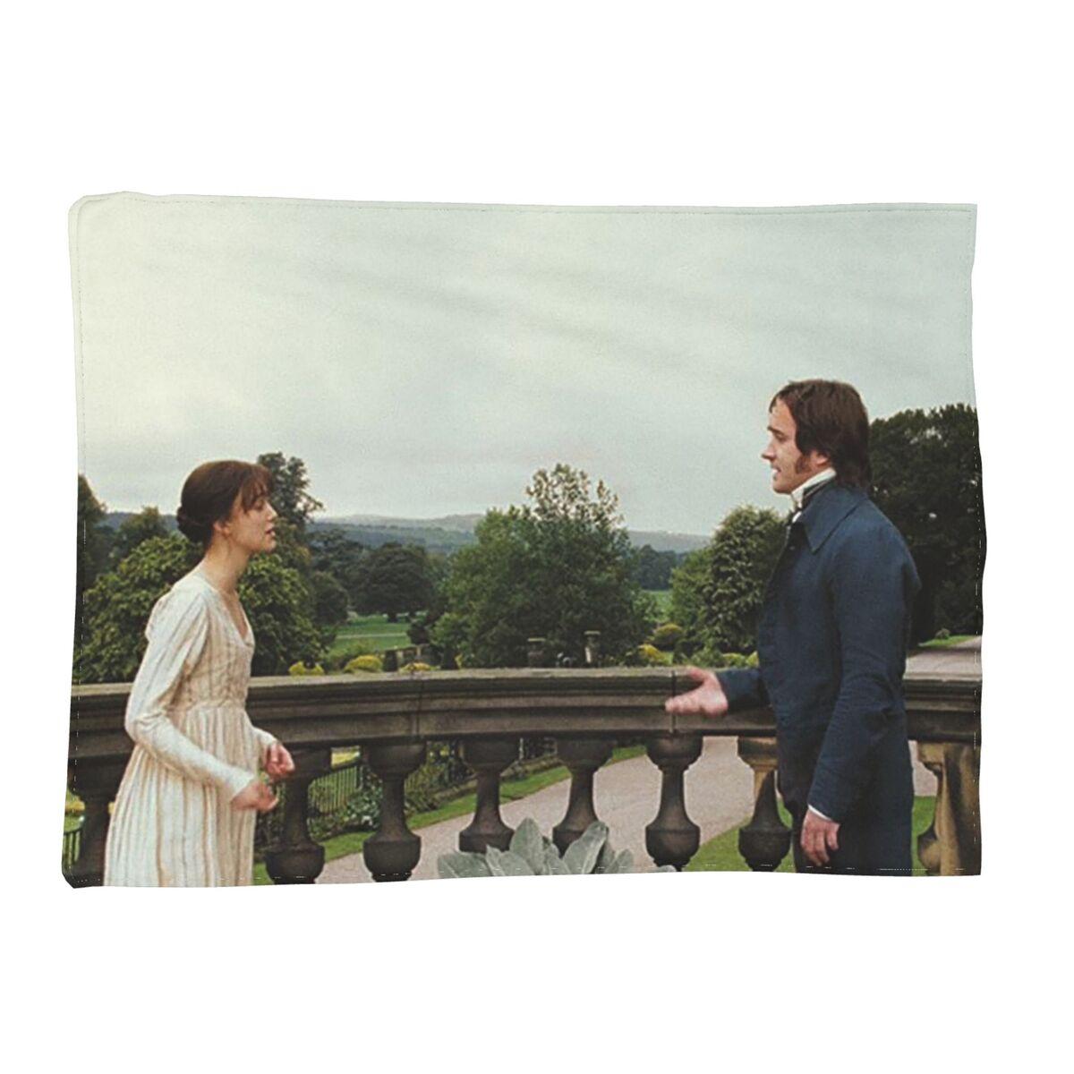 

90s Fitzwilliam Darcy Pride And Prejudice Blankets Soft Warm Flannel Throw Blanket Plush for Bed Living room Picnic Travel Home 80x120cm