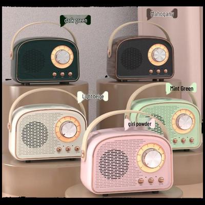 Yidian Retro Portable Bluetooth Speaker CN Plug (adapter Included)