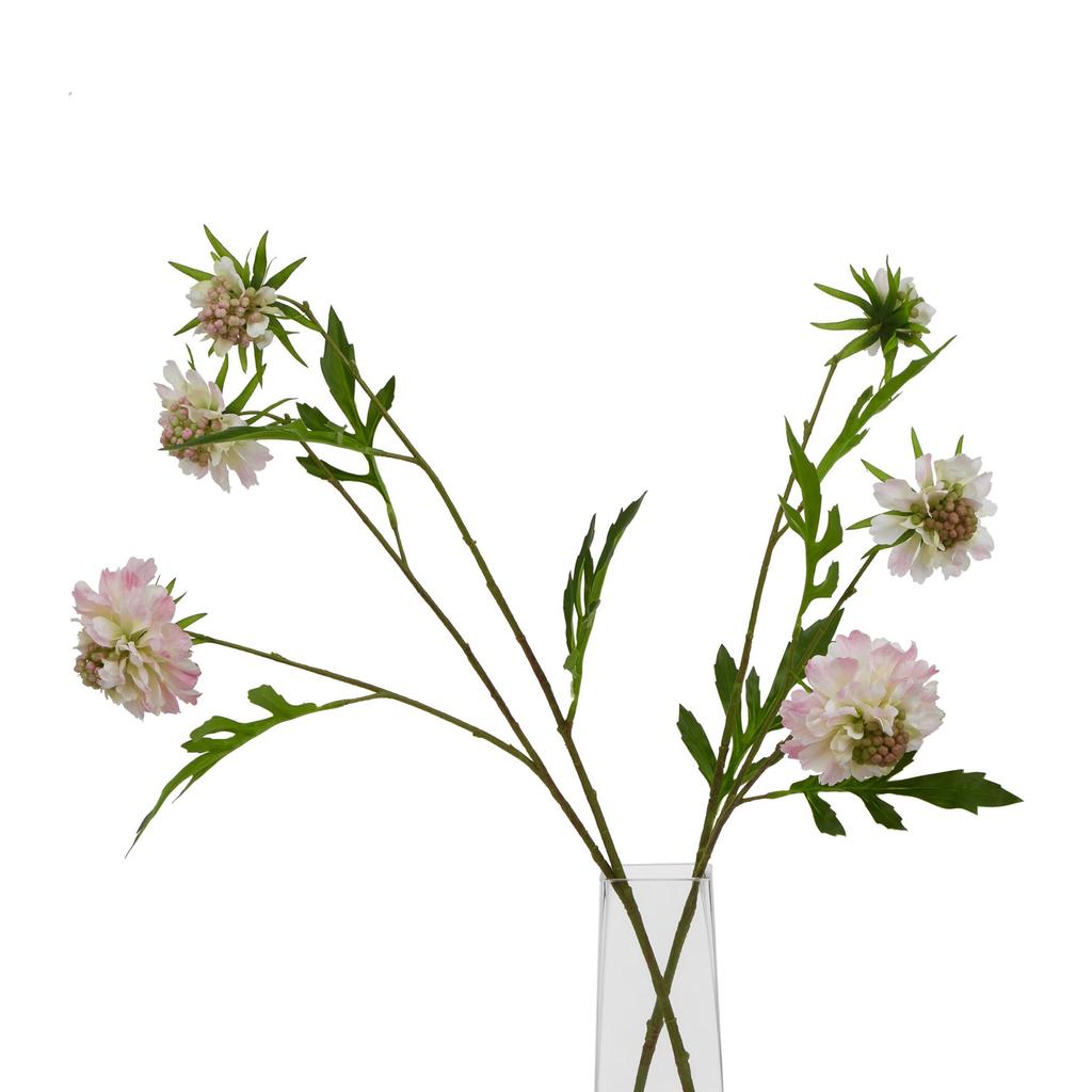 Hill Interiors The Natural Garden Collection Scabious Stem Artificial Plant