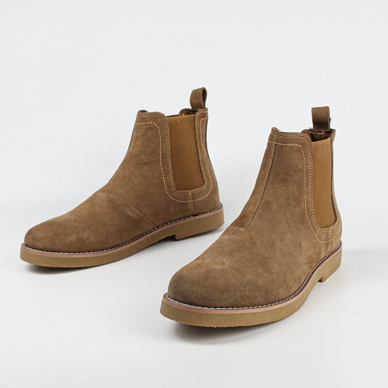 Chelsea Boots Dr1460 British Wind Help Casual Retro Locomotive Martin Boots Men Keep Warm and Pedal Leather Boots