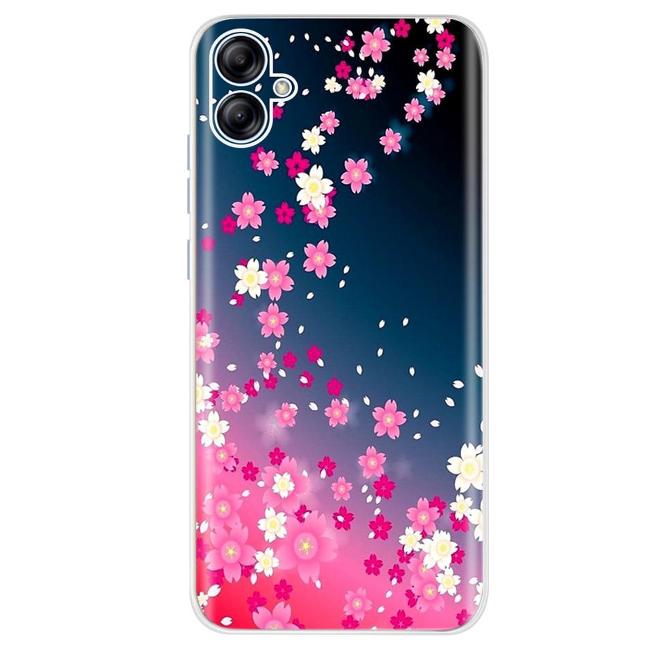 For Samsung Galaxy A04e A04 A04S 2022 Cute Printing Phone Case For SamsungA04 A 04 04e SM-A042F A045F Soft Silicone TPU Cases