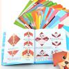 1set Cartoon Animal Origami Paper Kid DIY Craft Toy Handcraft Parper Art Educational Toy for Children Gift English Origami Decor