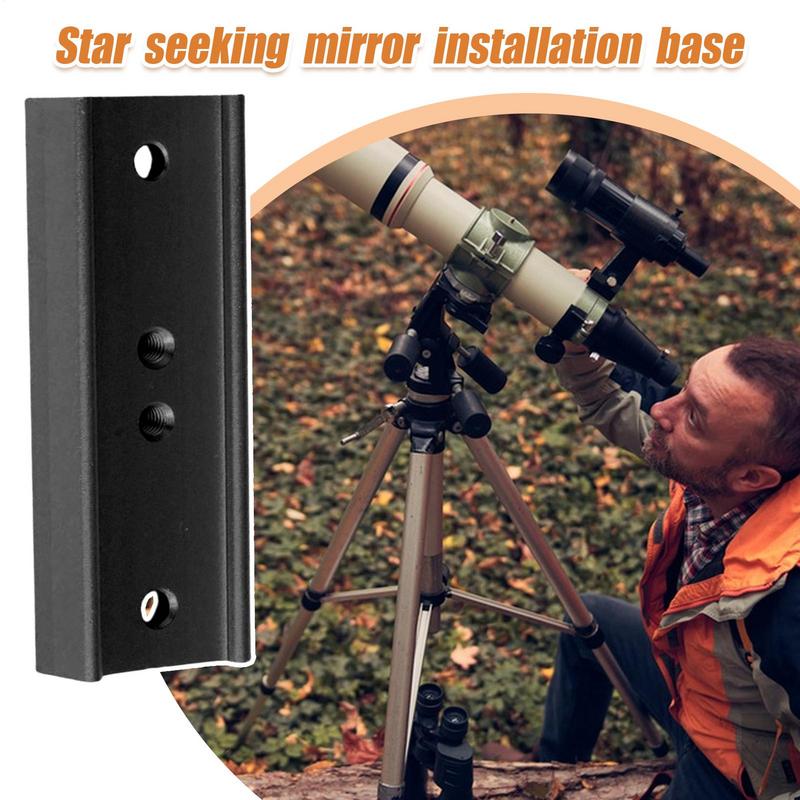 Durable alloy Dovetail Mounting Plate for Telescope connecting equatorial mount theodolite tripod for Astronomy enthusiasts