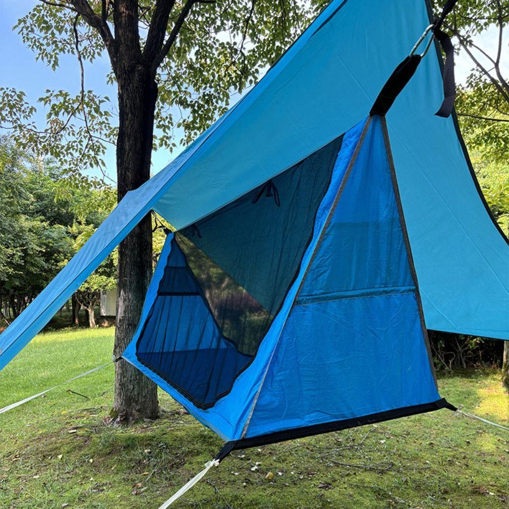 200x80cm Hängematte mit Moskitonetz Hängematten-Schaukel für den Außenbereich Camping