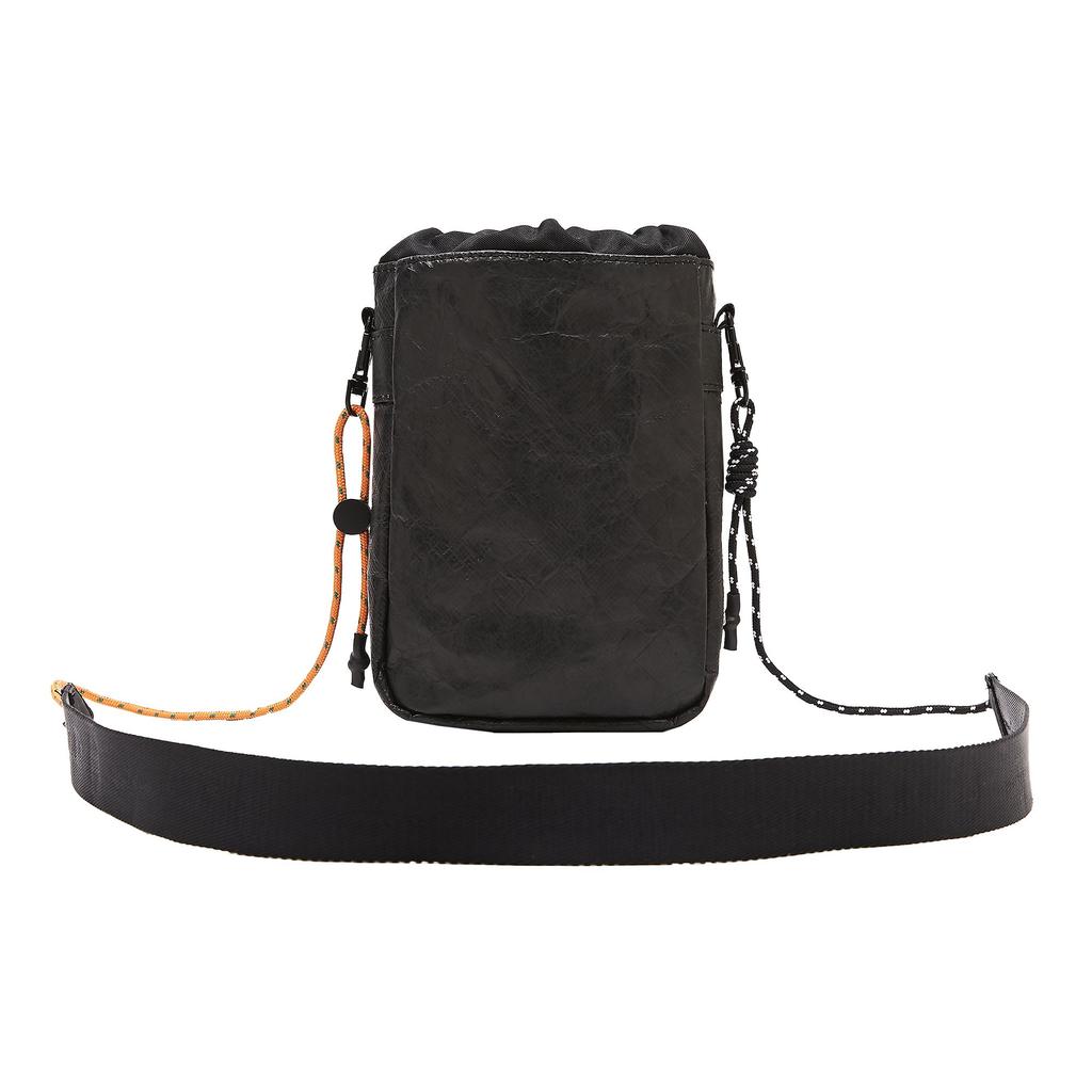 Champion Trendy Versatile Fashion Embroidered Sports Casual Drawstring Fabric Crossbody Bag Unisex bags Black White U2AACPU13-1