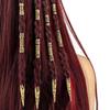 50pcs Hair Braiding Hollow Out Hair Ring Dread Locks Hair Braid Tubes Dreadlocks Beads  Women