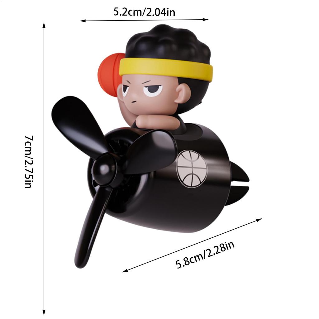 Funny Vent Clips Air Freshener Long-Lasting Scent Diffuser, Vehicle Odor Eliminator Auto Sedan SUV Truck RV Travel Essential