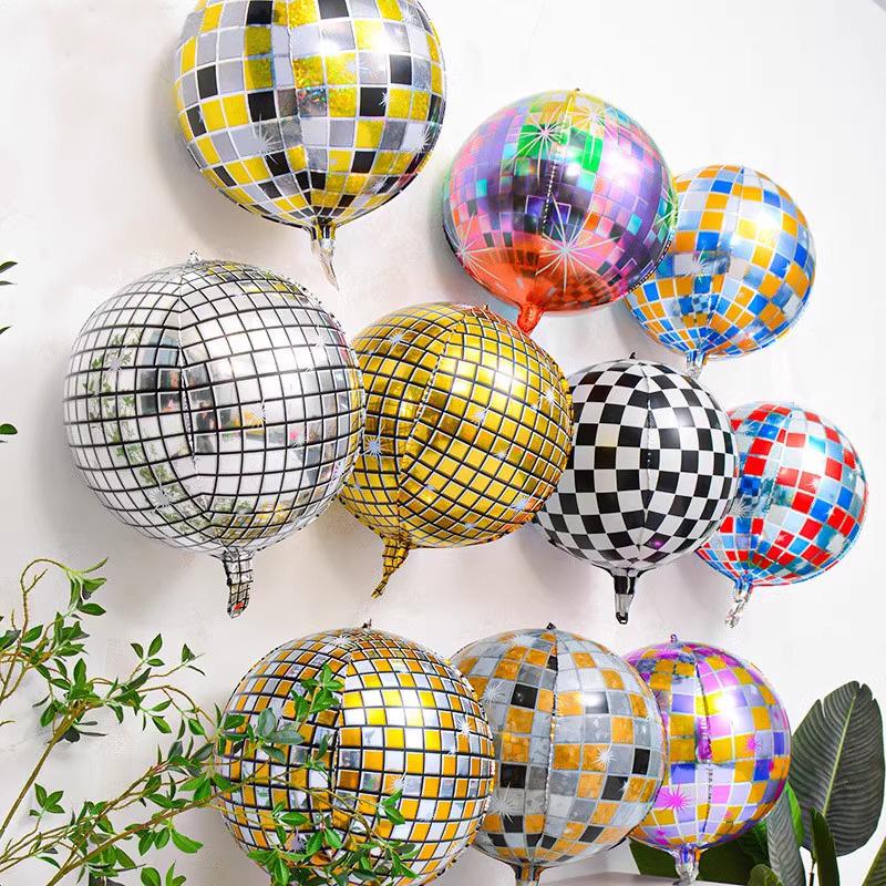 22" 4D Disco Aluminum Foil Balloon for Parties & Events