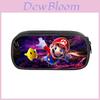 Super Mario Bros Pencil Case With Nylon Material For Students And Kids