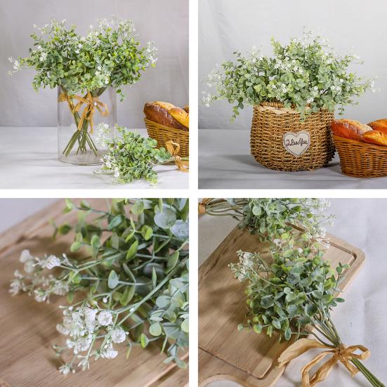 210g Kunstblume Realistisch Dekorieren Voller Vitalität Praktisch Umweltfreundlich Kein Welken Nachahmungspflanze Partydeko