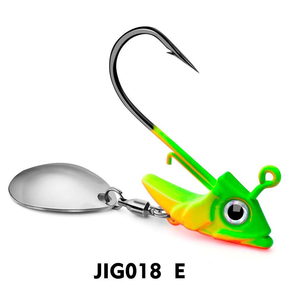 

Мягкий рыболовный крючок Luya Anti-Snag: 7г, 10г, 15г Свинцовая головка для рыбалки 15g