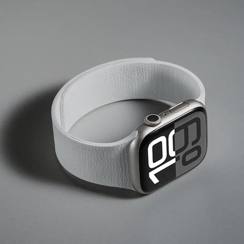 Luxury Magnetic Band For Apple Watch Strap S11 S10 49mm 44mm 45mm 46mm 42mm 40mm Silicone Bracelet iWatch Ultra 3 2 Series 10 9 8 SE