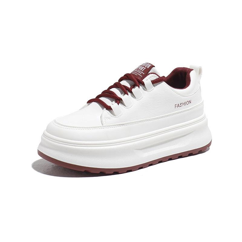 Thick Soled Little White Shoes Women 2024 Autumn Everything Small Niche Original Female Casual Height-raising Shoes Women