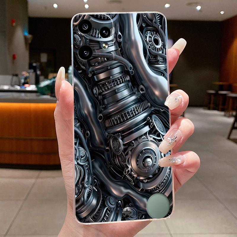 Transparente Hülle für Nothing CMF Phone 2 Pro A001 Lucky Dragon King Für Nothing Phone (3a) Lite 5G Stoßfeste Weiche Hülle
