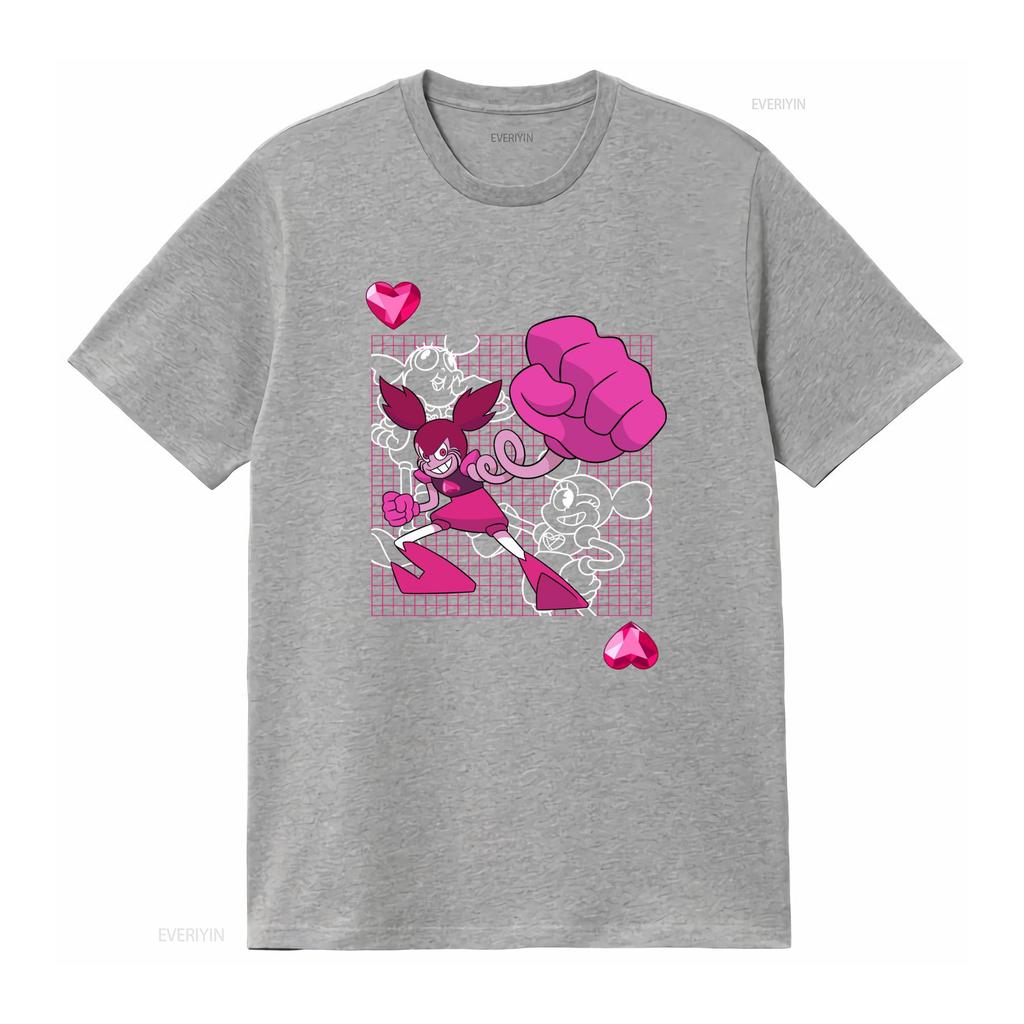 Steven Universe Mens The Movie Spinel Punch T Shirt New Styles In S L XL Vintage Washed Homme Stretched Fashion Streetwear Soft