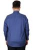 Men's Plus Size Plus Size Shirt Mode Xl Men's Shirt Ukol Gabardine Double Pocket 20360 Indigo
