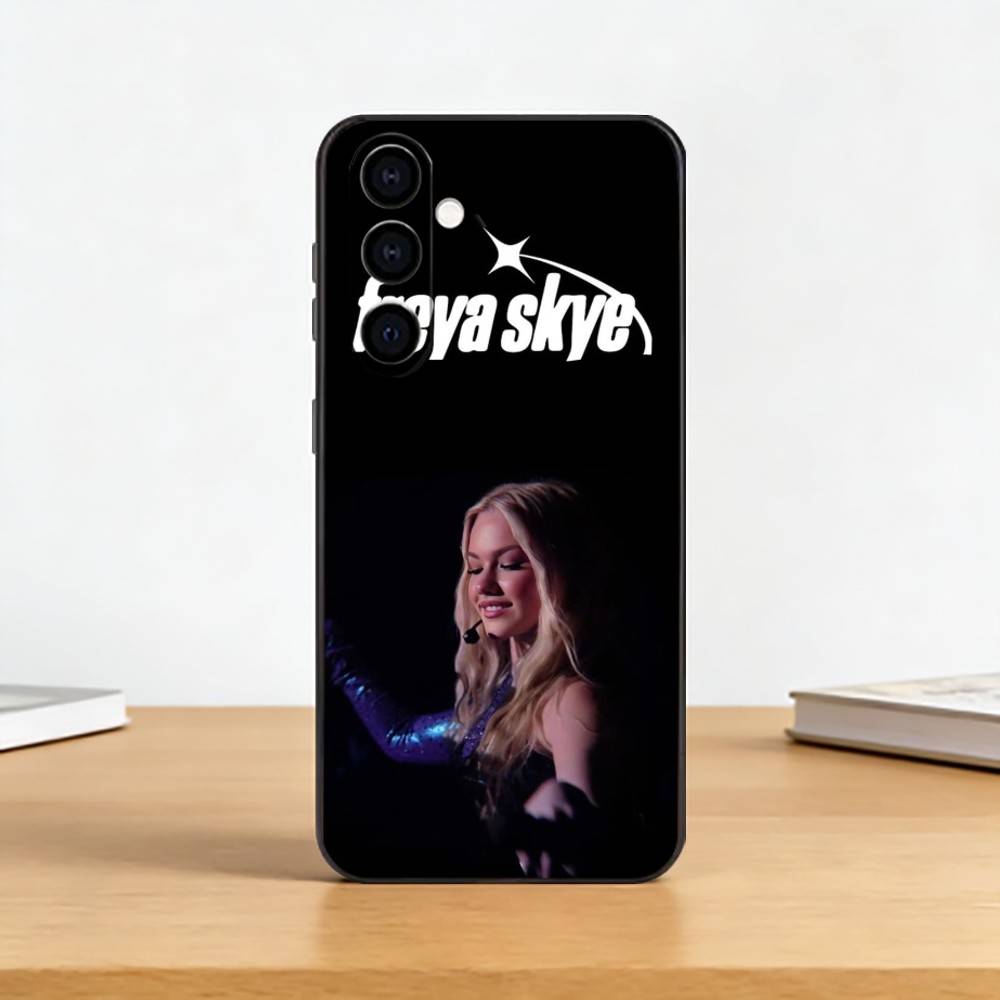 

Freya S-Skye Singer Phone Case For Samsung Galaxy A73,A72,A71,A70,A53,A52,A51,Others Soft Black Cover Samsung a71 5g