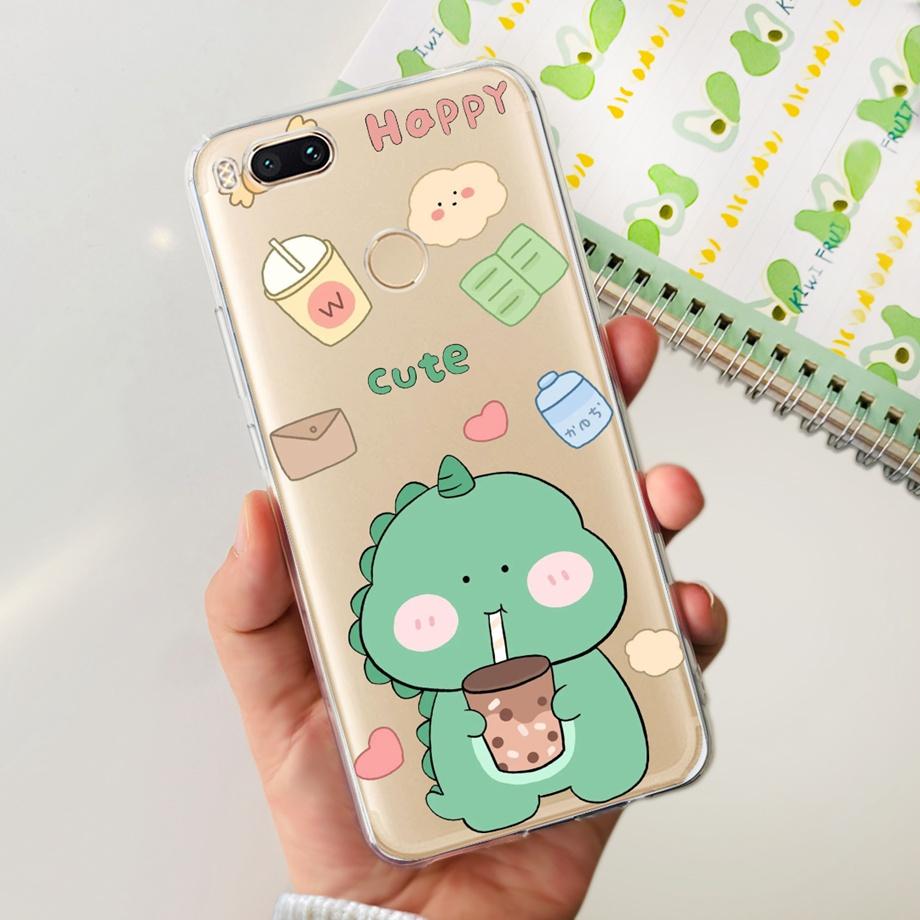 For Xiaomi Mi A1 Mi 5x Case Silicon Soft Clear TPU Phone Cases Back Cover For Xiaomi Mi 5X Mi5X MiA1 Bumper Coque Fundas Capas