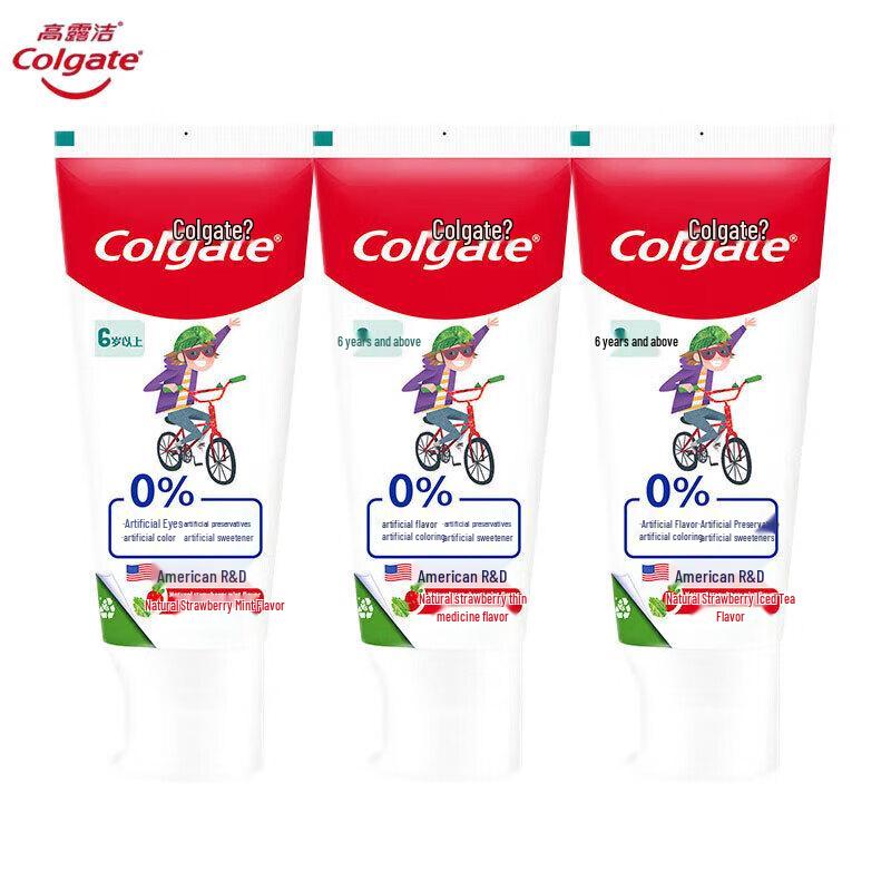 Colgate Kids Natural Strawberry Mint Toothpaste