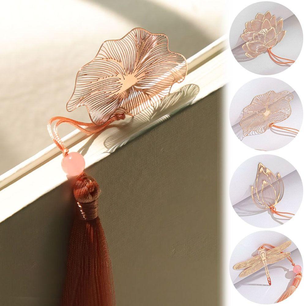 

Закладка с полой кисточкой, металлическая книжная страница, нумерация страниц, высококачественный зажим для книги