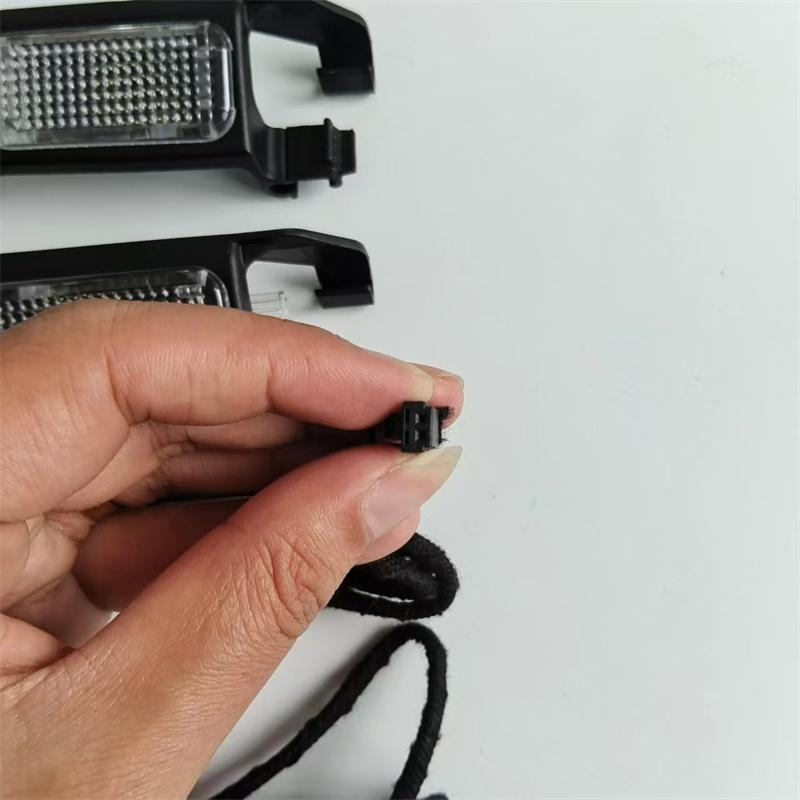 Car Rear LED Footwell Light foot lamp Cable Wire For A1 A3 A4 A5 A6 A8 Q3 Q5 Q7 Passat B6 B7 Golf 5 MK5 6 MK6 SEAT Toledo Leon