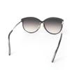 Excellent Cartier Sunglasses Trinity Eyewear Black Silver Gold Women 6268522 Used
