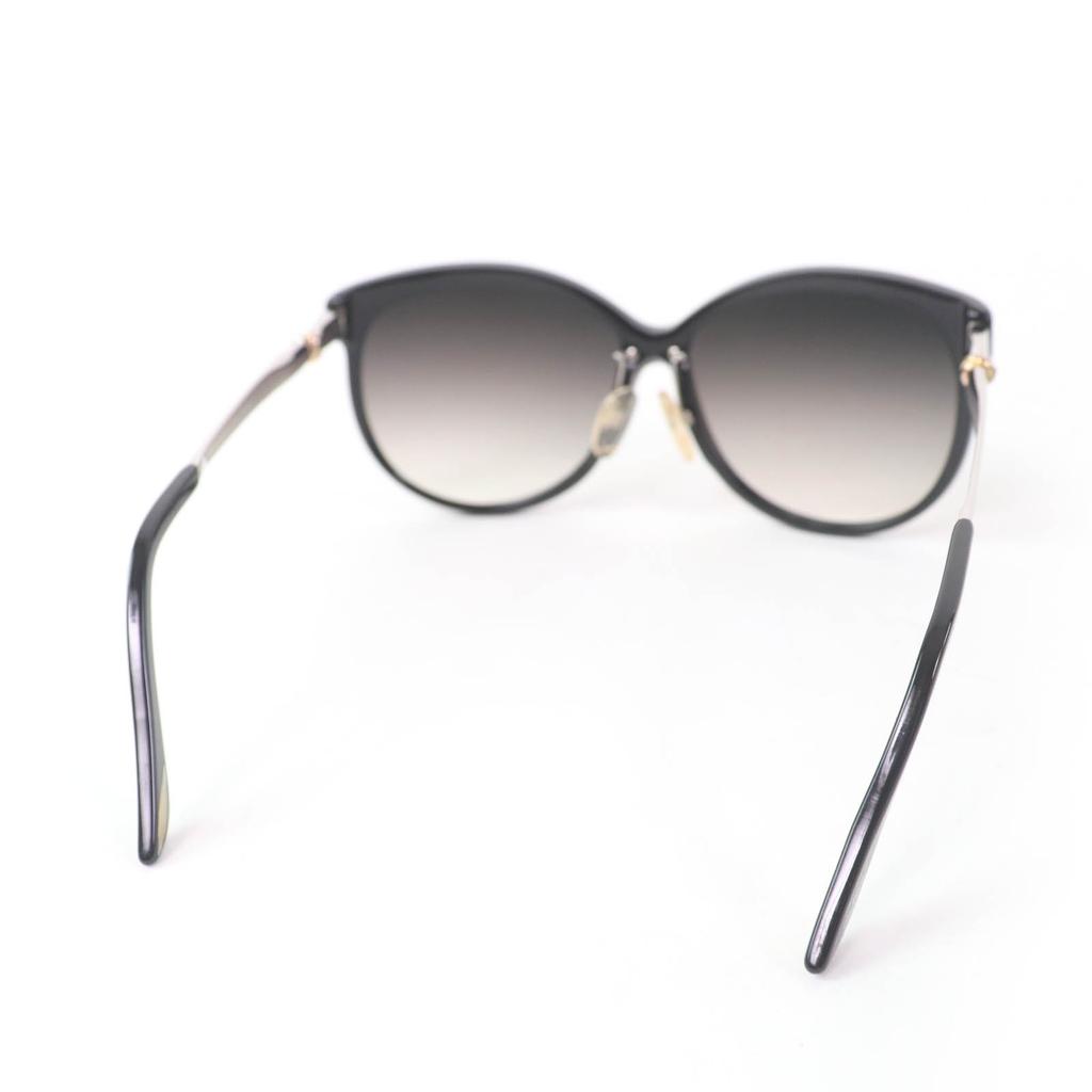 Excellent Cartier Sunglasses Trinity Eyewear Black Silver Gold Women 6268522 Used