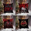 Heavy Metal Band S-Slayer Cushion Cover Premium Comfort Reversible Pillow Cove -Two In One Design for Any Room & Car Interior