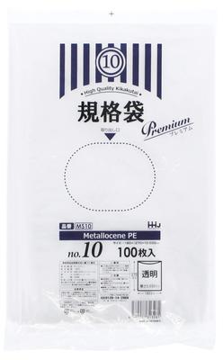 Household Japan High Strength Plastic Bag 10 100 Pieces Premium High Strength and Transparency with High Compound Metallocene MS10 18 X 27cm No.