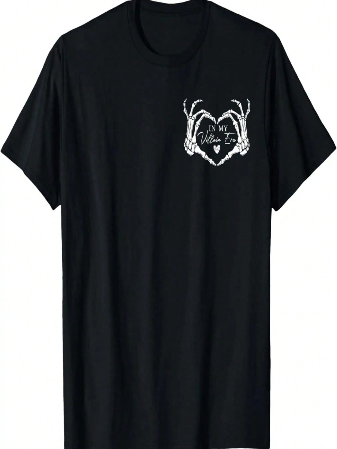 Double Sided Front And Back Dark Romance In My Villain Era T-Shirt S разноцветный
