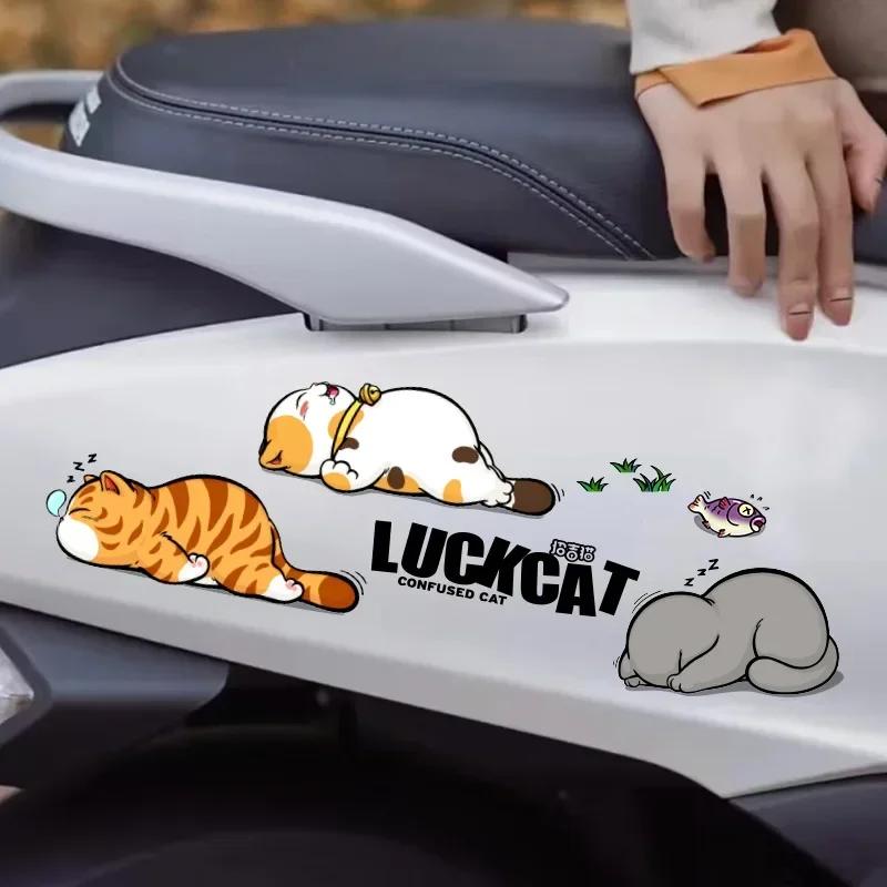 New Cats Funny Car Sticker Cat Climbing Pet Animal Styling Stickers Car Body Decoration Creative Decals Auto Decor Accessories