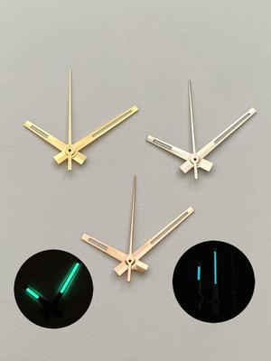 8*12*12.5mm NH35 Watch Accessories Hand for NH35 NH36 Movement Watch Needle Hands for Datejust Green Luminous Silver Gold