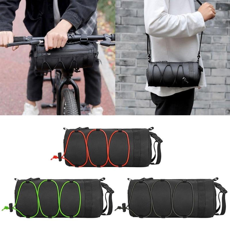 Functional Front Bag Bike Bag Handlebar Pannier for Road Trips Tours Accessories