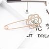 Korean Fashion Diamond Inlaid Rose Brooch Lapel Pin - Versatile and Exquisite Corsage Accessory