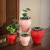 High-End Strawberry Ceramic Vase Cute Simulation Strawberry Ornaments  Living Room