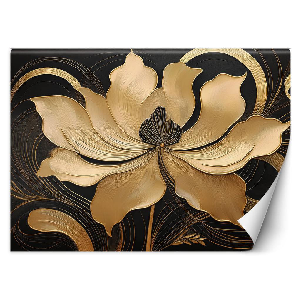 Wallpaper Beige flower