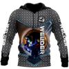 Herren Kapuzenpullover Elektrischer Schweißer Muster Damen Sweatshirts 3D Druck Mode Herbst Harajuku Unisex Lässiger Trainingsanzug