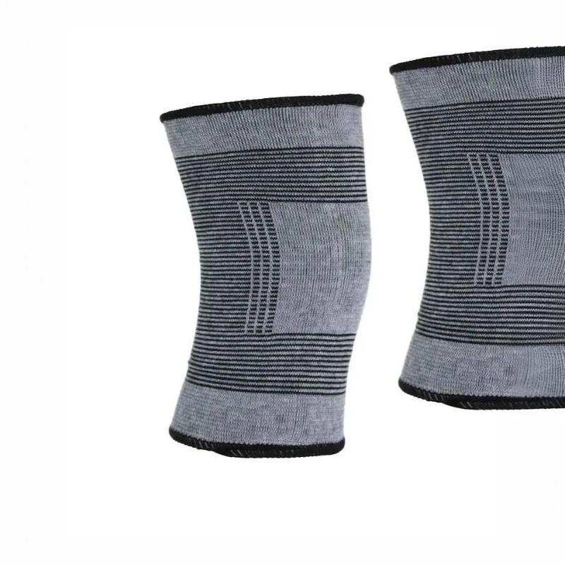 Elbow Support 1 Pair Adjustable Polyester-Cotton Compression Strap for Gym Workout Tennis Elbow Joint Pain Relief