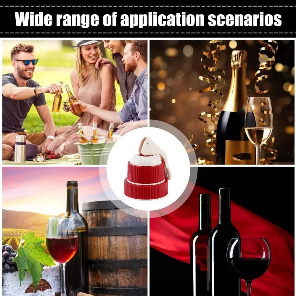Sealed Wine Stopper Universal Champagne Sealer Bar Bottle Accessory Beverage Preserver  Pub