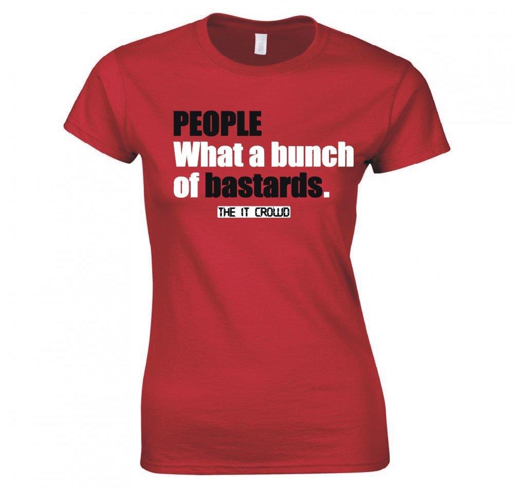 The It Crowd Bunch Of Bds Ladies Tshirt New S