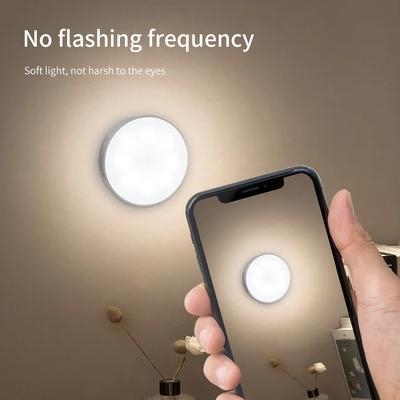LED noční světlo se senzorem pohybu USB dobíjecí noční lampička na noční stolek Stmívatelná Pro kuchyňskou skříňku Šatník Ložnici