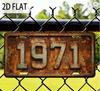D Flat Retro  Aluminum Sign x Inches  Vintage Metal Wall Art xcm Durable Unique Holiday Car Gift Idea