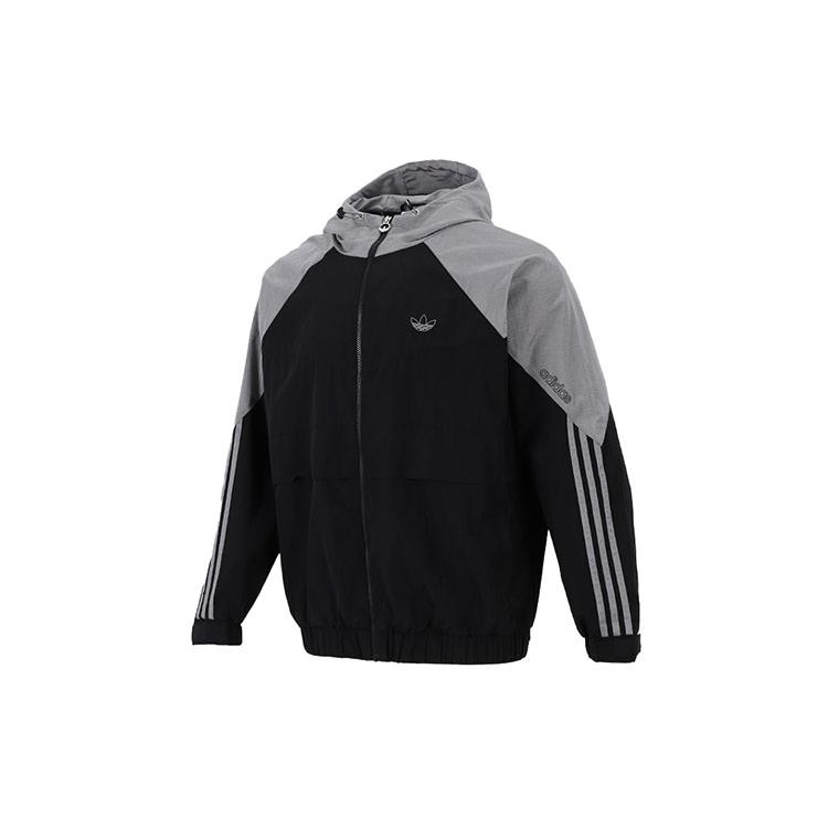 adidas Giacche Originals Uomo Nera Con Cappuccio Moderata Istruttore HC0328