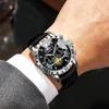 BINBOND Luxury Durable Quartz Wristwatches For Men Luminous Waterproof Chronograph Men's Watches Accurate Casual Reloj