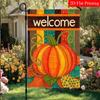 2D Flat, 2D Flat Autumn Thanksgiving Pumpkin Garden Flag_1 (1)- Outdoor Garden Flag Double-sided Home Decoration Courtyard Decoration Outdoor Decorati