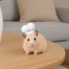 Pet Accessories Adjustable Hamster Chef Hat Breathable Decorative Pet Costume Hat Comfortable Pet Dress Up Hat Photo Prop