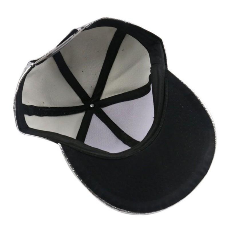 Trendy PU Crocodile Skin Hip Hop Cap For Men Women Rap Snap Back Cap Letter Flat Baseball Bonnet Homme Gold Dad Trucker Hat